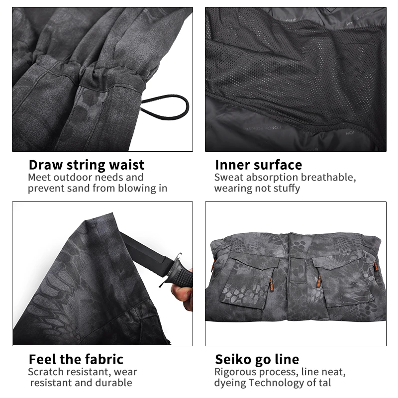 Chaqueta táctica M65 – Abrigo resistente para senderismo - imagen 4