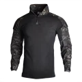 black camo shirt