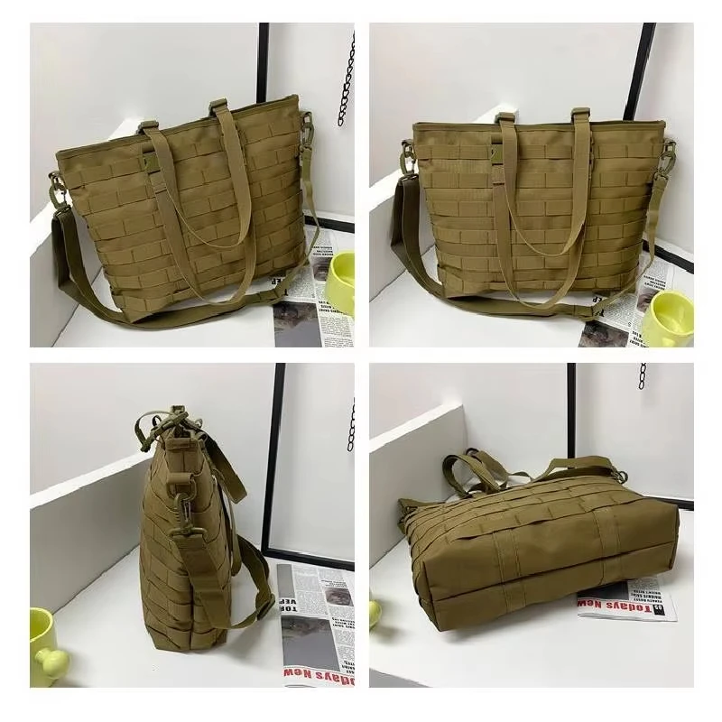 Bolsa de transporte para pesca y senderismo con cierre de gancho y bucle - imagen 3