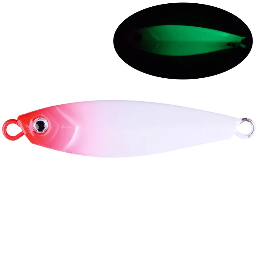 Plantilla de fundición de Metal de gran calidad, 7g, 10g, 15g, 20g, 30g, 40g, cuchara de Jigging fundida, señuelo de pesca, aparejos de cebo Artificial, 1 Uds. - imagen 5