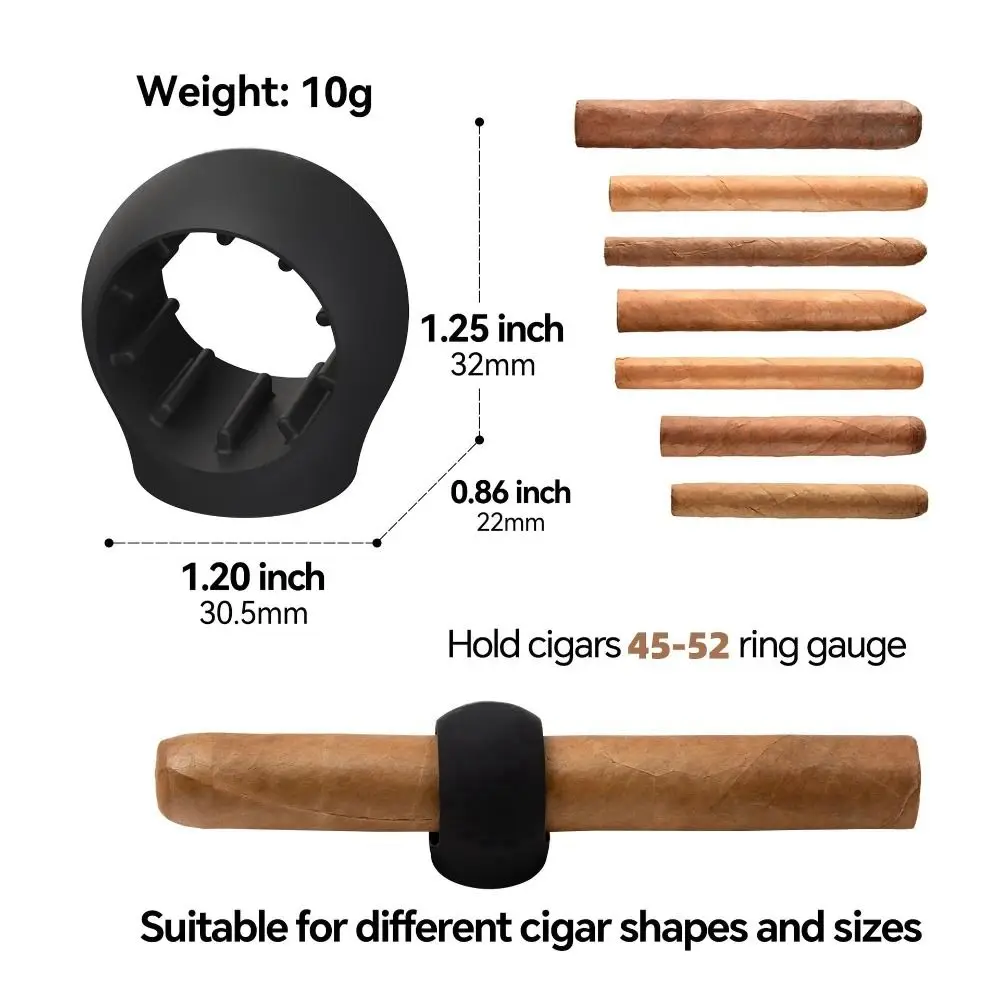 Soporte de silicona para cigarros, soporte Universal, accesorios para cigarros, soporte magnético para cigarros de diseño - imagen 4