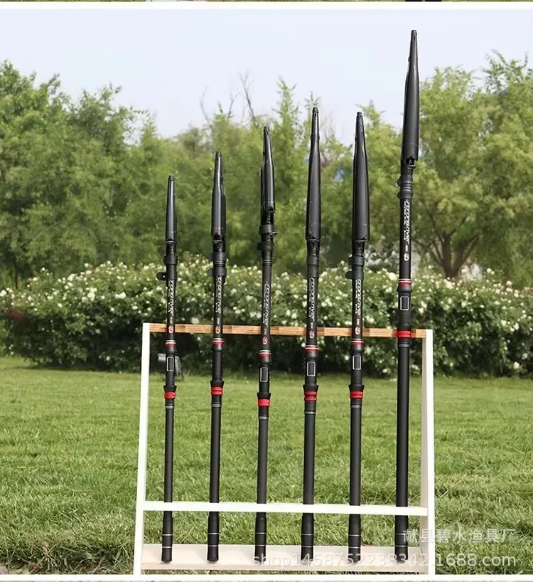 Cañas de pescar giratorias telescópicas superduras 2023, 1,8 M-3,6 M, caña de mar ultraligera de tiro largo, caña de lanzamiento de alta calidad de largo alcance - imagen 5