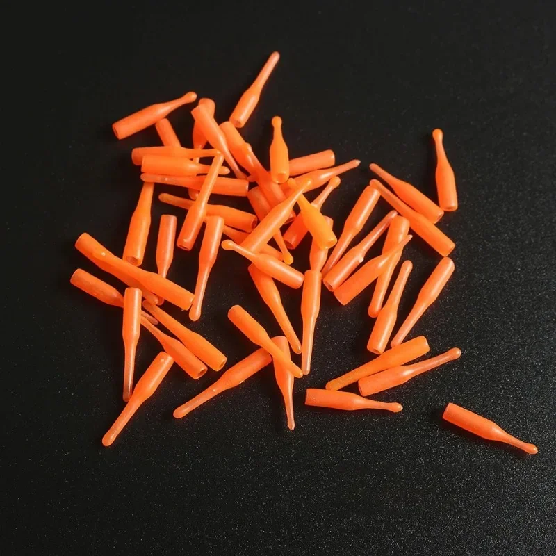 50 Uds flotador de pesca luminoso 2,2mm 2,5mm 3mm 3,5mm 4mm 4,5mm barra de luz fluorescente flotador nocturno luces de varilla barra que brilla en la oscuridad - imagen 3