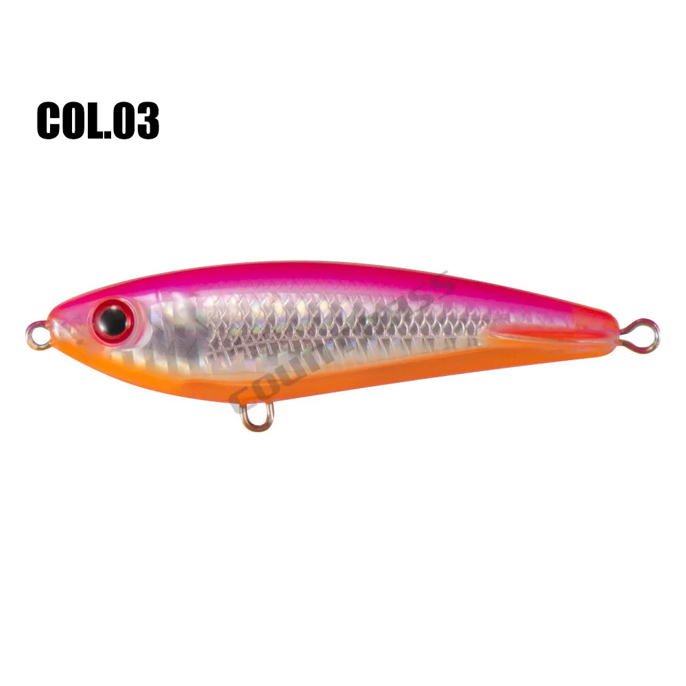 Lápiz láser 3D Countbass 80 mm 3-5/32" 11,6 g 13/32 oz. Señuelos de pesca de superficie Topwater Stick Bait Bass Leurre Peche - imagen 3