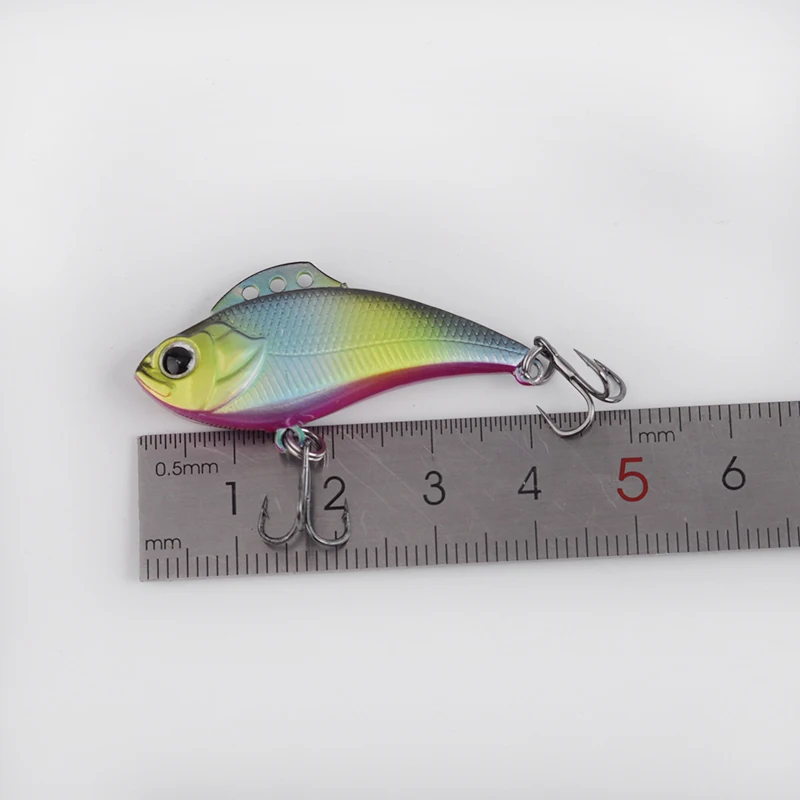 Crankbait Wobbler de 1 piezas, 4Cm, 4G, Wobbler, señuelo duro Vib, Mini acciones, aparejos de pesca - imagen 3