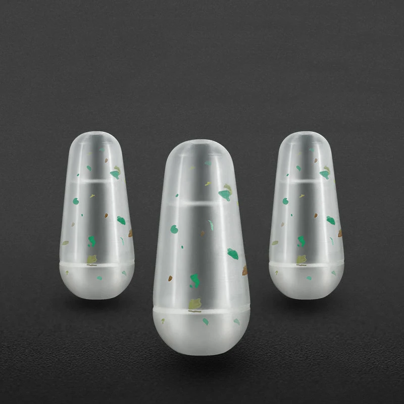 Cilindro de silicona para pesca, antienredos, flotador de pesca, tope de frijol, cuentas de amortiguación de pesca de carpa, cuentas de goma suave, 200 piezas S/M/L - imagen 2