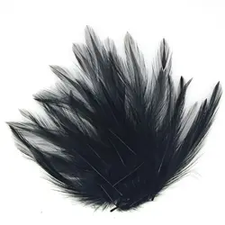 Sillín de gallo Hackle colorido para atar moscas y streamer