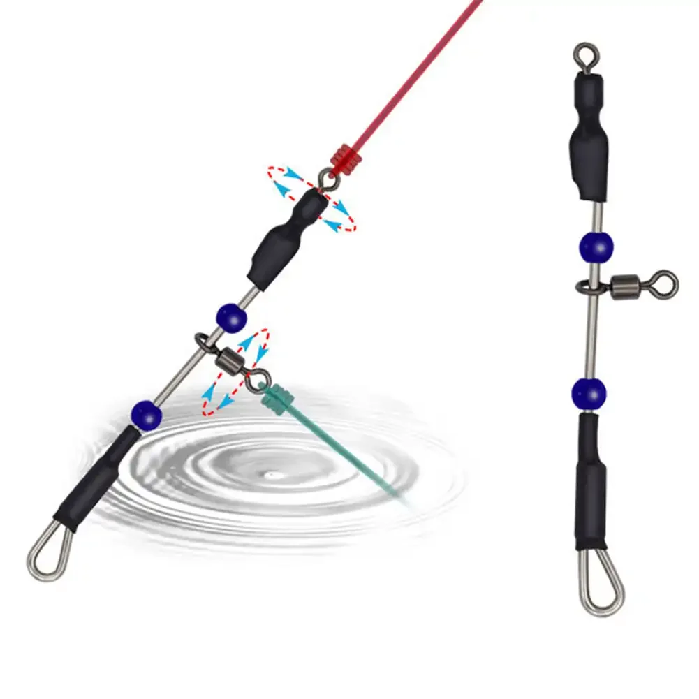 Juego de rodamientos giratorios Para Pesca, conector rápido Urfe Para Temporales Enganches Rapidos Para La Pesca Kolay Atma Aparati - imagen 5