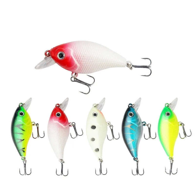 Luya Rock Fat Man Mini Crankbait señuelo duro agua dulce - imagen 3