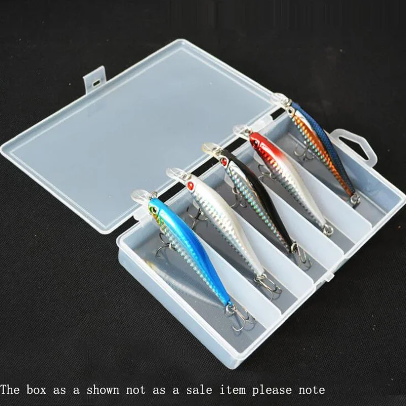 OUTKIT-señuelo de pesca de pececillo láser, cebo duro Artificial que se hunde, ojos 3D, 9,8 cm, 12g, Wobblers de pesca, Crankbait, pececillos realistas - imagen 4