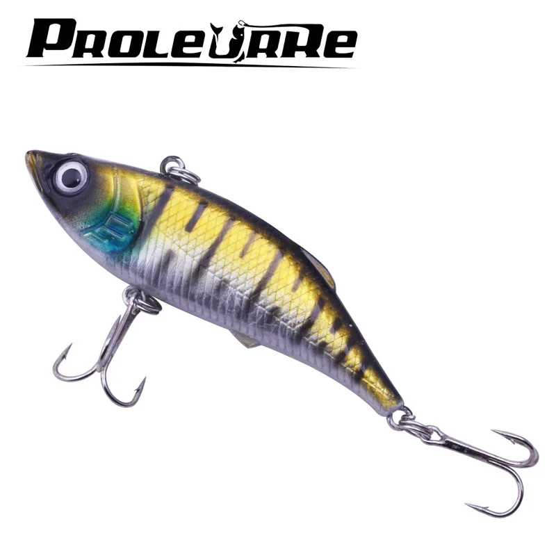 Señuelo de Pesca hundido VIB Isca, 9,8g, 7,5 cm, Crankbait Swimbait, cebo duro Artificial con anzuelo, aparejos de Pesca de lubina, 1 ud.