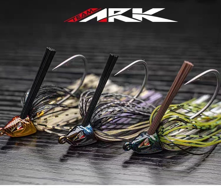 American ARK Nuevo SWIM JIG Z SWIMMER Serie 10,5g Grupo de goma de retención de césped resistente Gancho personalizado JIG - imagen 4