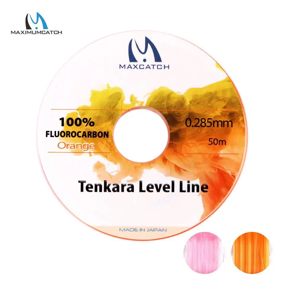 MAXIMUMCATCH Tenkara fluorocarbono Pro Level para línea de mosca