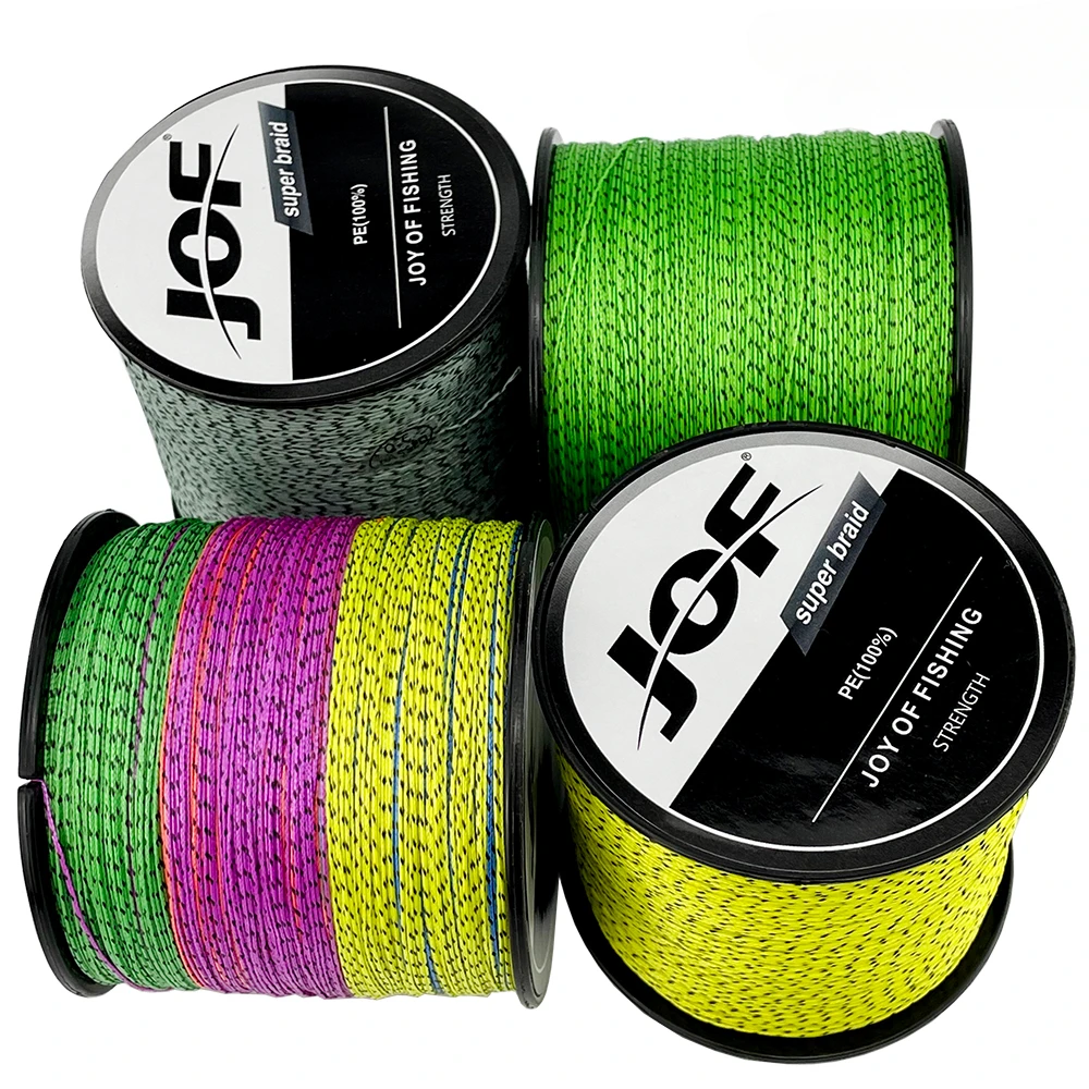 Línea de pesca trenzada multifilamento de 8 hebras, 100/300M, fuerte fuerza de tracción, 18-78LB, cuerda tejida suave y duradera para agua salada, 0,8 # -8.0 # - imagen 3