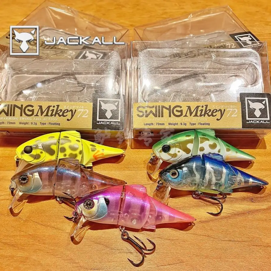 Jackall japonés Mikey Swing 72 nuevo pequeño perca flotante con nudos