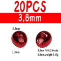 20pcs red 3o8mm