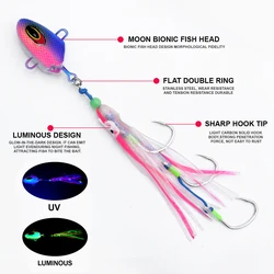 Jig Head Pulpo ZYZHE – Cabeza de plomo biónica con anzuelo