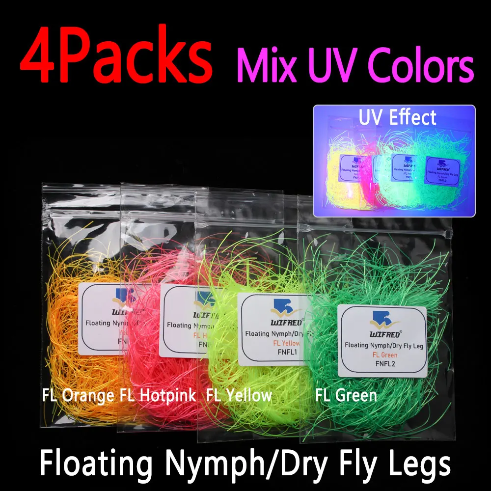 4Packs Mix UV Colors