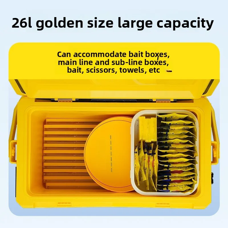 Caja de pesca poliuretano engrosada resistente – instalación gratuita