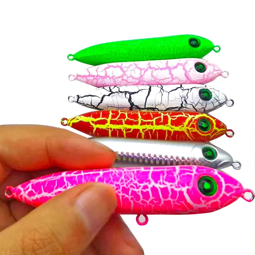 Señuelo de pesca superoespook de 10cm y 12g, cebo Artificial para caminar sobre el perro, para superficie, Lucio, Redfish, trucha, lubina, cebo de pesca - imagen 5