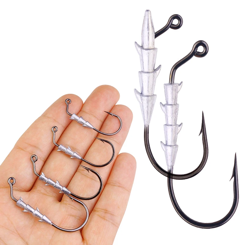 Anzuelos Jig Head Hover 1,5-7g – Acero carbono para trucha y lubina - imagen 4