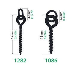 Tornillo Boilie con Anillo Chod Rig – Soporte Pop Up y Pellets