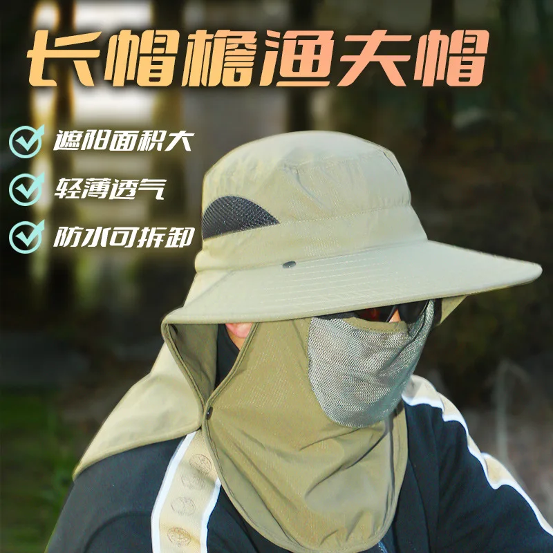 Gorra de pesca con protección UV y solapa de cuello - imagen 2