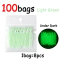 100 bags green