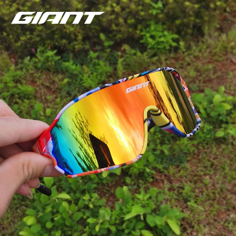 Giant Gafas ciclismo UV400 REVO Lentes HD antivaho para MTB carretera