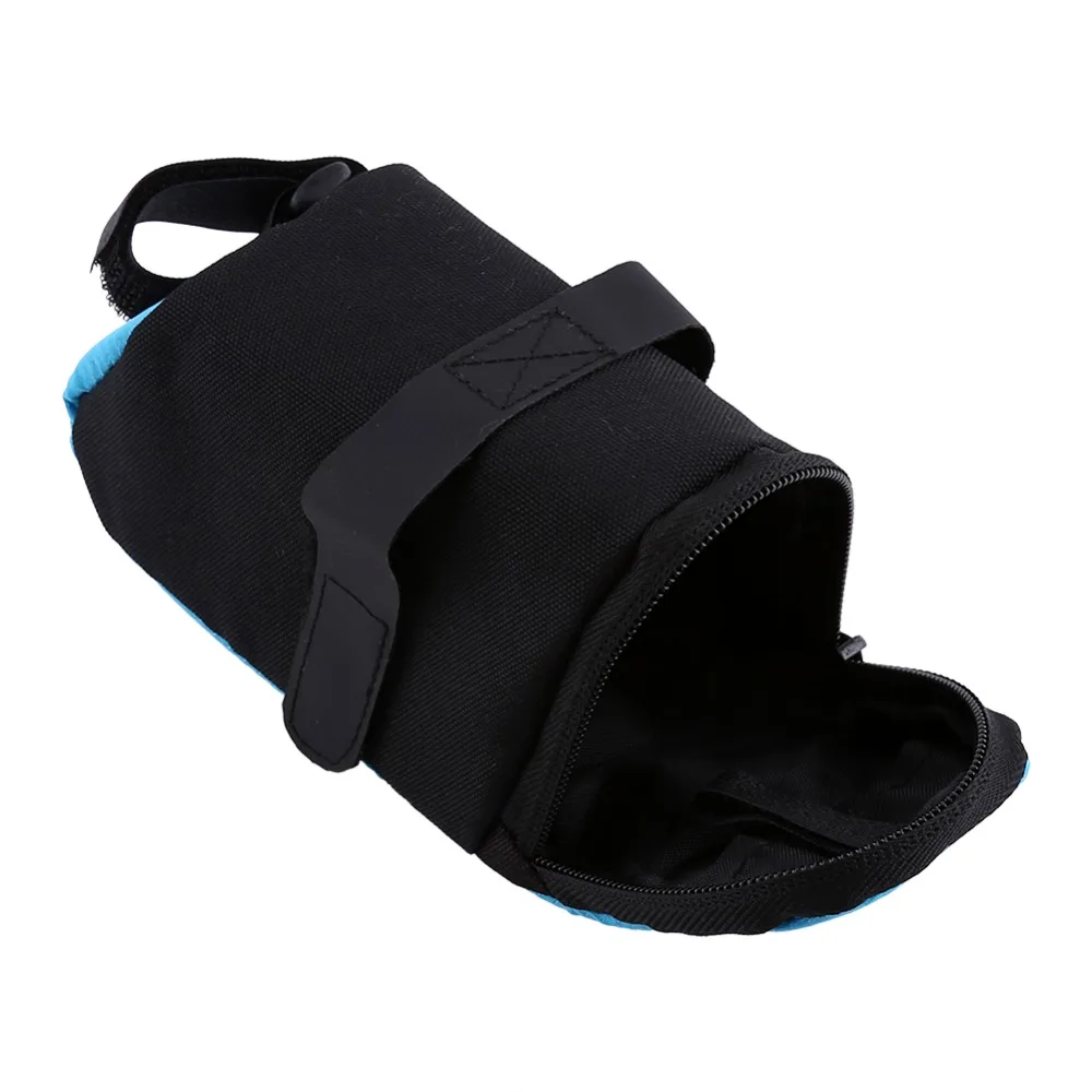 Bolsa sillín bicicleta poliéster cremallera fácil instalación - imagen 4
