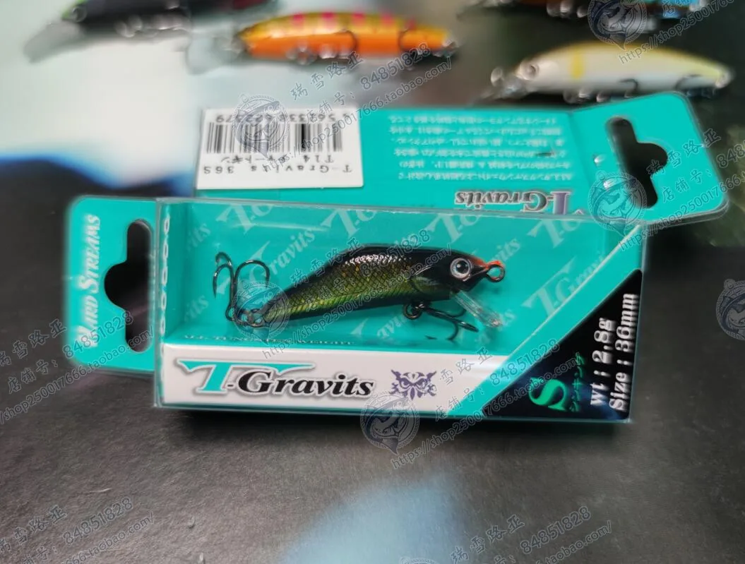 IVYLINE-Cebo remoto de acero de tungsteno, Minogue sumergido en T de Japón, 36S, 2,8g, contrapeso, Micro-stream - imagen 3