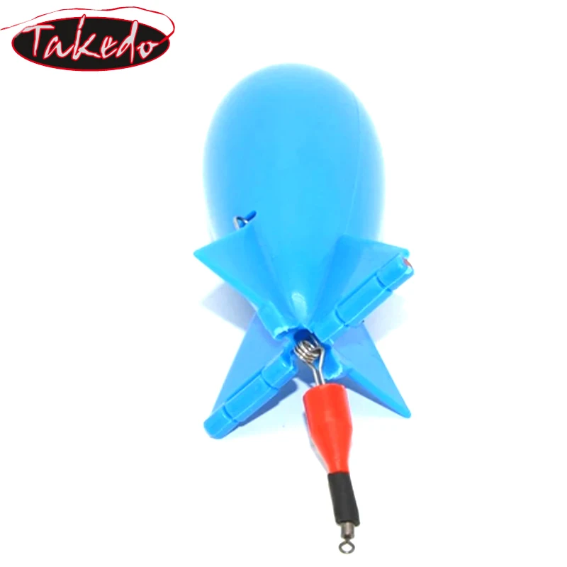 TAKEDO-Método de pesca de carpa, alimentador de cohetes, cebo de bomba Spod, soporte de cebo flotante de carpa, lanzamiento para pesca de carpa - imagen 4