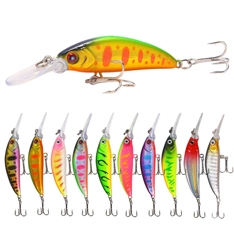 Señuelo Jerkbait Minnow Wobbler – Cebo duro para pesca - imagen 2
