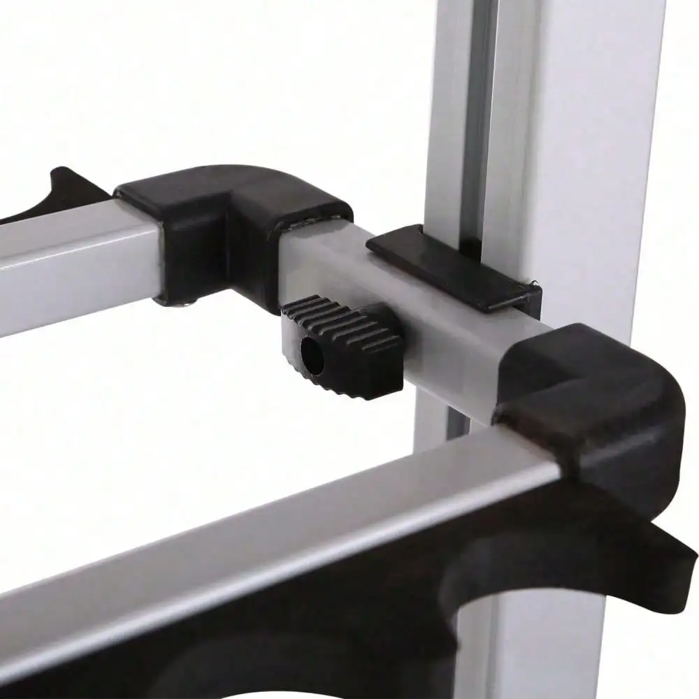 Soporte para Cañas de Pescar Portátil Aluminio con Ranuras y Bolsa - imagen 5