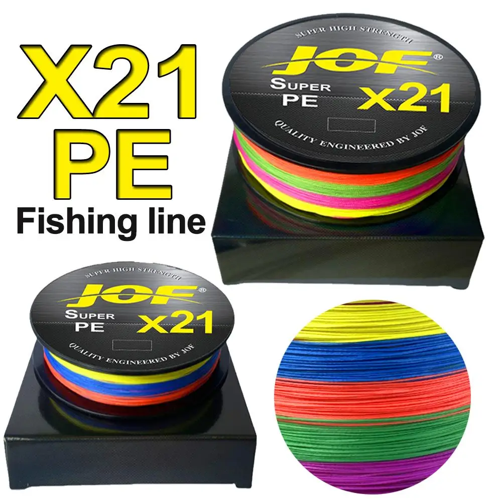 Línea trenzada X21 multifilamento – PE ultra suave