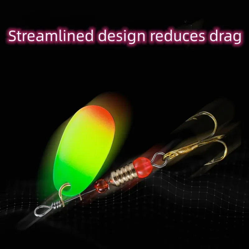 Cucharas metálicas y spinners para pesca de lucio - imagen 4