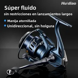 Carrete Spinning Ligero Huidiao – Rodamientos Blindados Duraderos