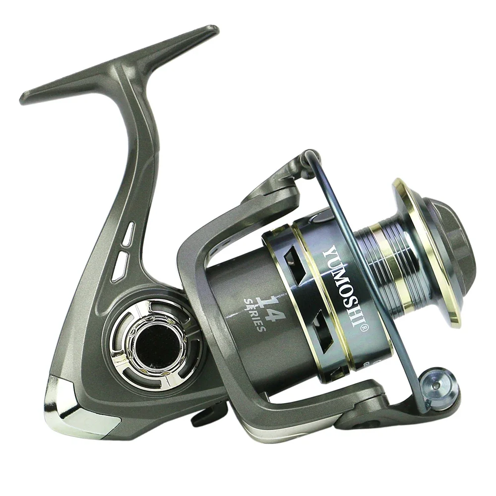 Carrete de Pesca giratorio ultraligero, accesorio de Pesca de lubina, serie 1000, 2000, 3000, 4000, 5000, 6000, 7000 - imagen 5