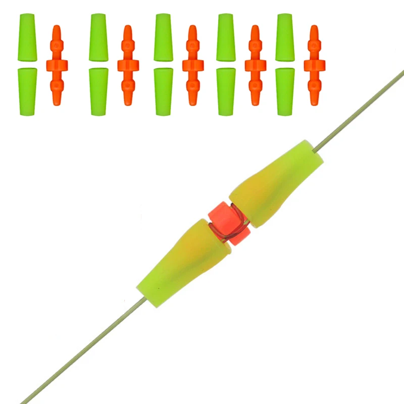 10 unidades de tapones flotantes antiviento para caña de pescar, aparejos de pesca, accesorios de pesca, herramientas