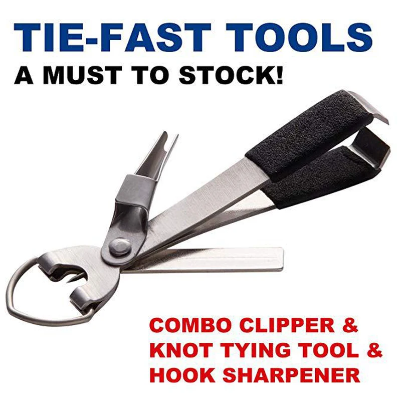 TAKEDO-Herramienta de pesca con mosca multifuncional, tijeras de pesca, cortador de línea, alambre de anzuelo Bonder, hebilla telescópica, SX03 - imagen 3