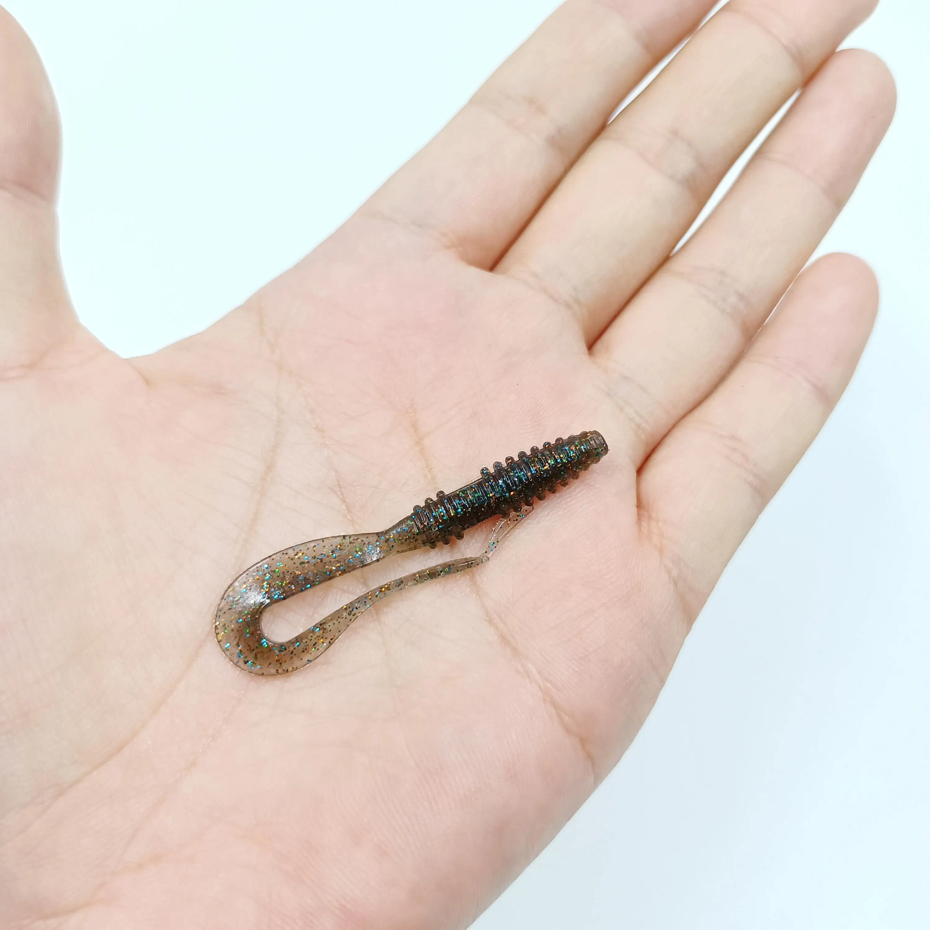 Tsurinoya Señuelos vinilo Ajing para lubina con sal de camarones - imagen 2