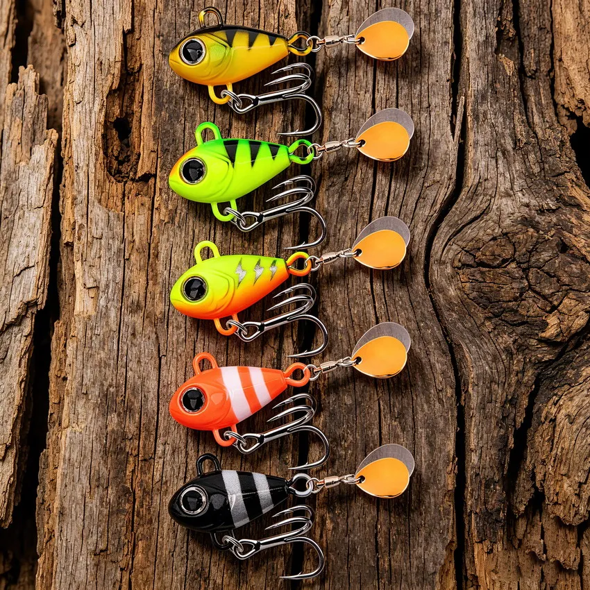 Cuchara vibratoria Metal para pesca - Agua dulce y salada - imagen 4