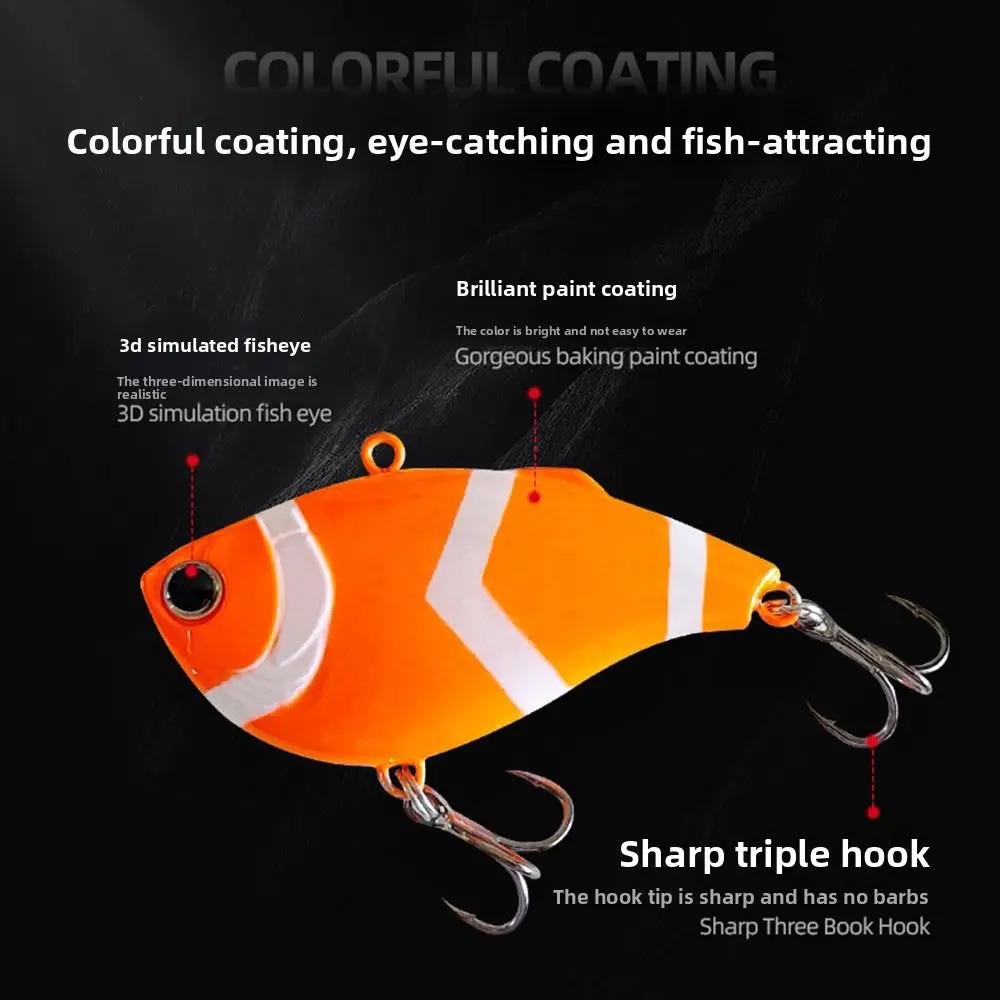 Señuelo Swimbait Vib de vibración para perca y depredadores grandes - imagen 4