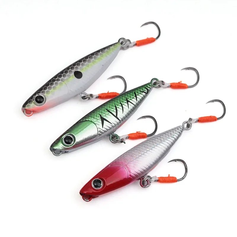 1 Uds 4,3 cm 1,8g señuelo de Pesca con lápiz flotante perros de agua superior cebos duros Wobbler cebo duro Artificial aparejos de Pesca - imagen 5