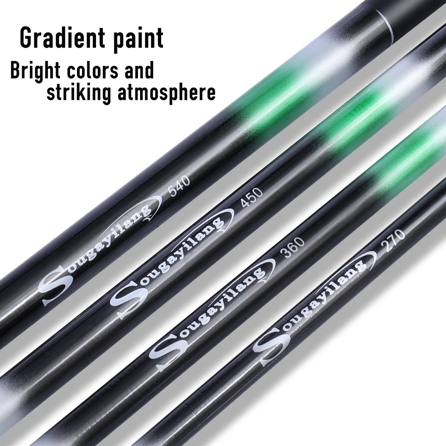 Sougayilang-caña de pescar para carpa, herramienta telescópica, ultraligera, portátil, arrastre máximo de 5Kg, 2,7/3,6/4,5 M - imagen 4