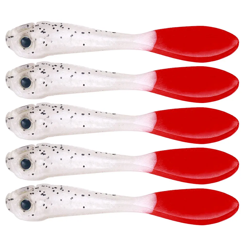 Señuelo de vinilo Swimbait cola de paleta – Lubina, lucio y trucha - imagen 3