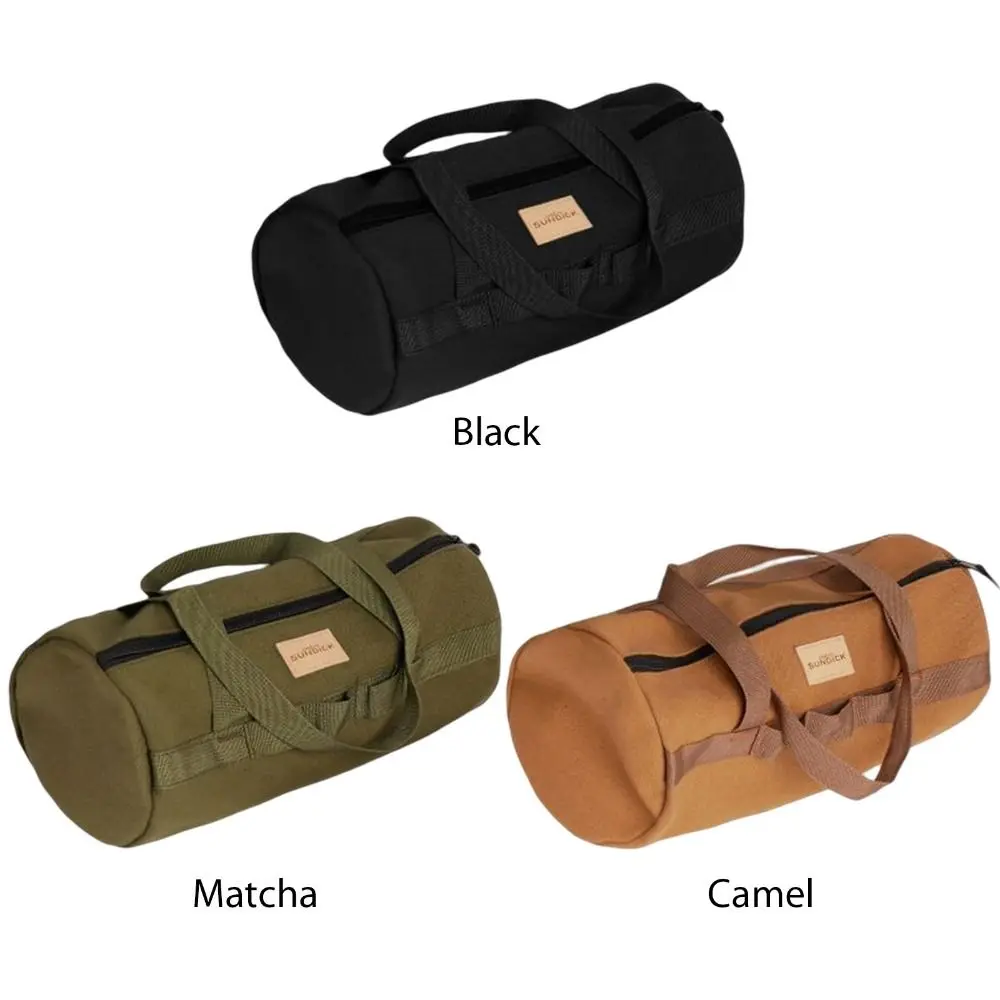 Organizador de utensilios para campamento, bolsa de almacenamiento de uñas en el suelo, impermeable, de gran capacidad, bolsa de herramientas para estaca de tienda, bolsa ligera de lona para clavija de tienda - imagen 5