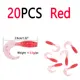 20pcs Red