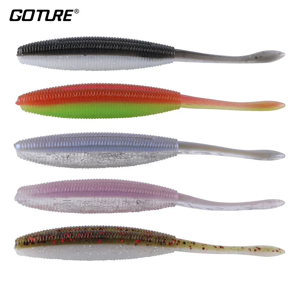 Goture Wobbler 10cm 4,7g – Cebo blando para lubina