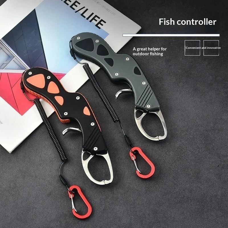 Juego de controlador de peces con abrazadera para cebo de pescado, hecho de acero inoxidable, calidad confiable, alicates de pesca, equipo de pesca con clip para labio - imagen 4